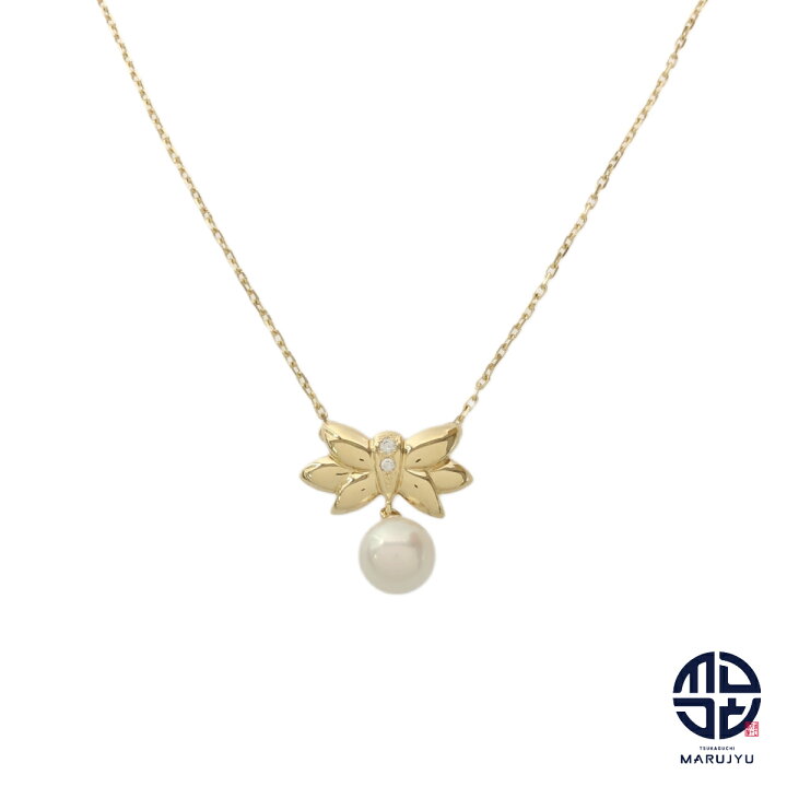 楽天市場】MIKIMOTO ミキモト K18 18金イエローゴールド アコヤパール 
