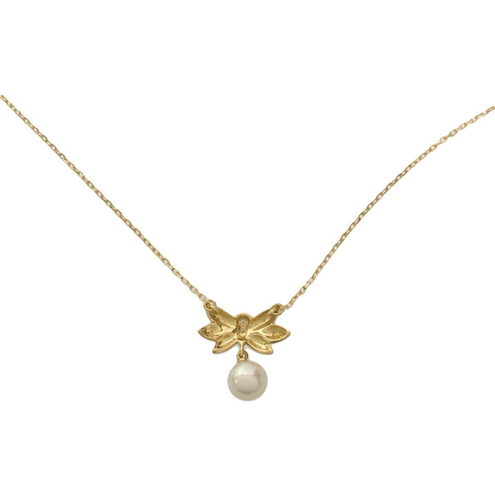 楽天市場】MIKIMOTO ミキモト K18 18金イエローゴールド アコヤパール 