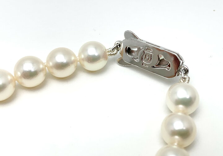 楽天市場】MIKIMOTO ミキモト K14WG 14金ホワイトゴールド アコヤ 
