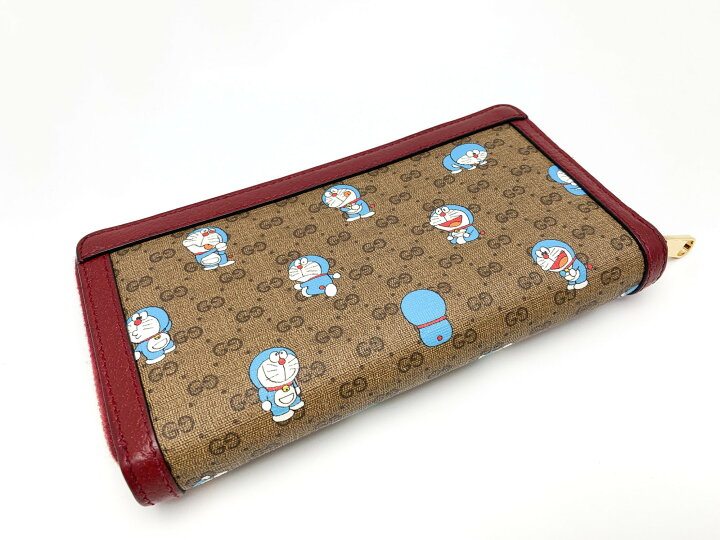 楽天市場】GUCCI グッチ ミニGGスプリーム ドラえもんコラボ ジッピー  
