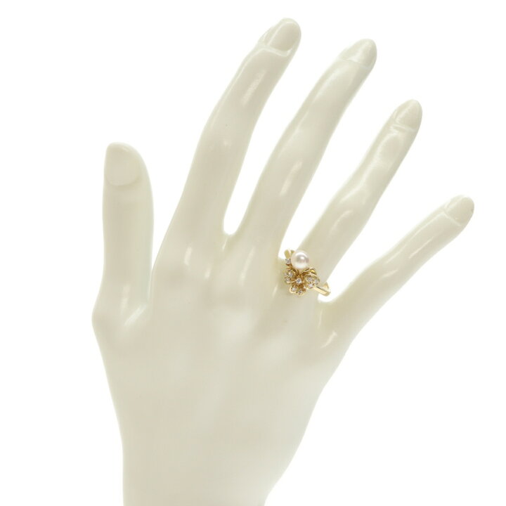 楽天市場】MIKIMOTO ミキモト K18 18金イエローゴールド アコヤパール  