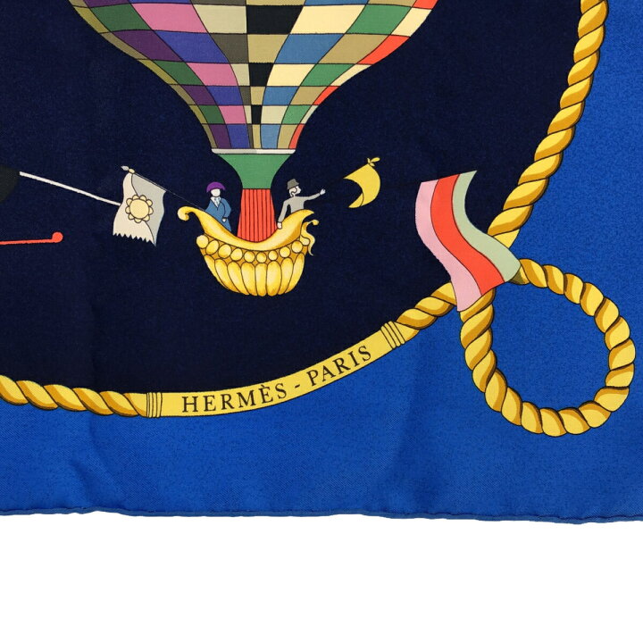 楽天市場】HERMES エルメス 気球 飛行船 カレ90 LES FOLIES DU CIEL 