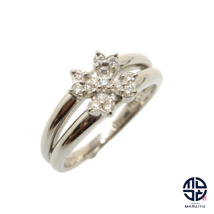 楽天市場】VENDOME ヴァンドーム Pt900 プラチナ ダイヤ0.13ct 花  