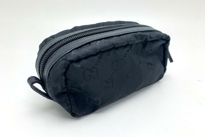 楽天市場】GUCCI グッチ 224088 GG柄 ナイロン 黒 ブラック メイク 
