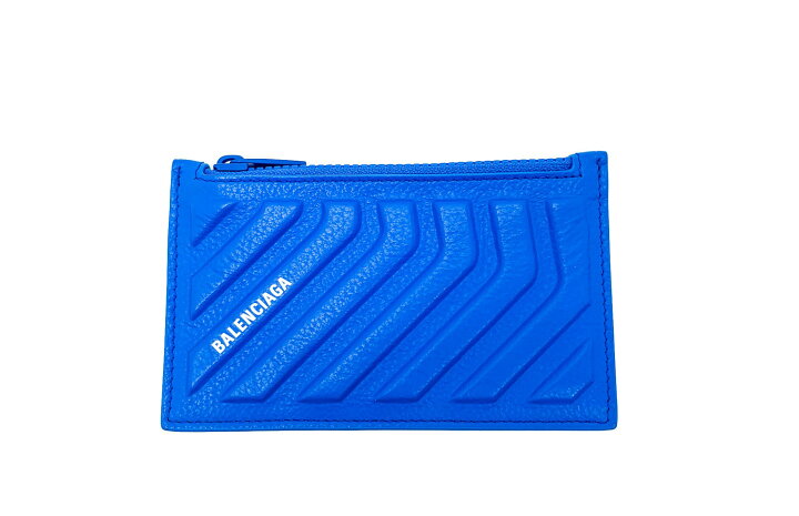 楽天市場】BALENCIAGA バレンシアガ ブルー 青 カードケース 663714  