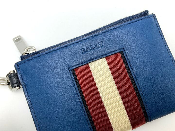 楽天市場】BALLY バリー ブルー系 ネイビー キーリング付き コイン 