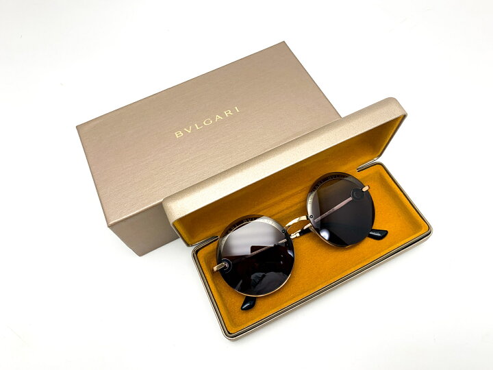 楽天市場】BVLGARI ブルガリ ラウンド型 レンズ ブラック 黒 