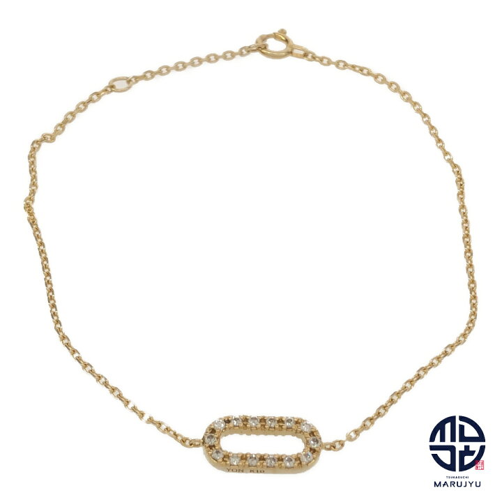 楽天市場】YON ヨン K10YG 10金イエローゴールド Zero Bracelet ゼロ 