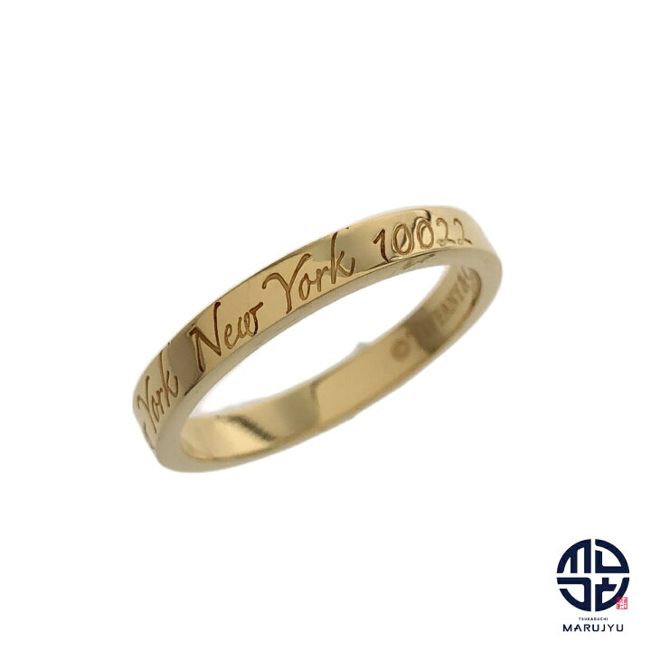 楽天市場】TIFFANY Tiffany ティファニー 750YG 18金イエローゴールド  