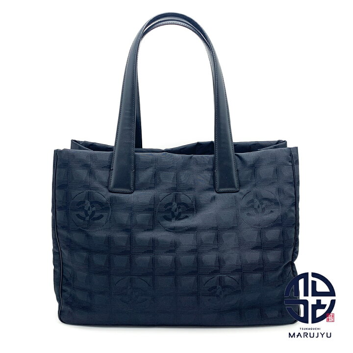 楽天市場】CHANEL シャネル 黒 ブラック ニュートラベルライン トート  