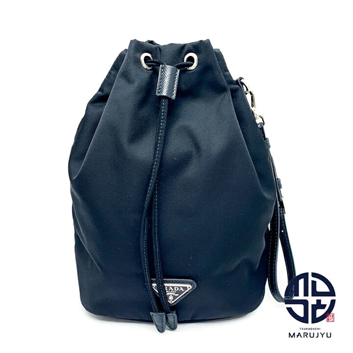 楽天市場】PRADA プラダ 黒 ブラック 1NS369 R067 トライアングルロゴ 