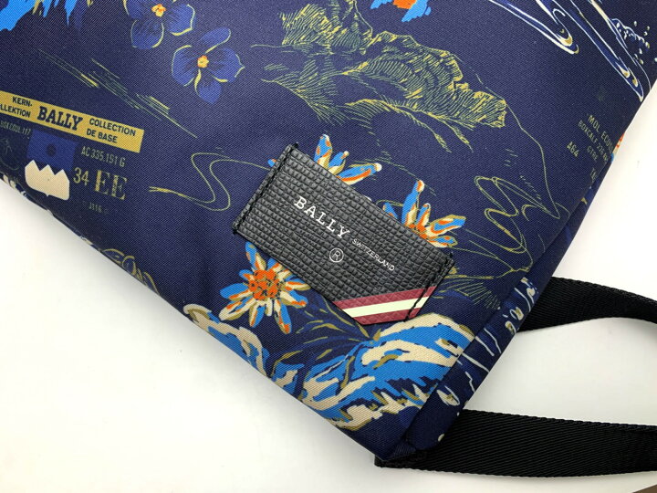 楽天市場】BALLY バリー ネイビー マルチカラー 鳥 トリ FALCO  display picture 1
