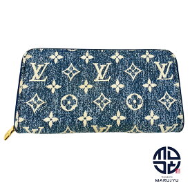 LOUIS VUITTON ルイヴィトン モノグラム・ジャガード・デニム ジッピーウォレット M81226 長財布 サイフ ブランド 【中古】