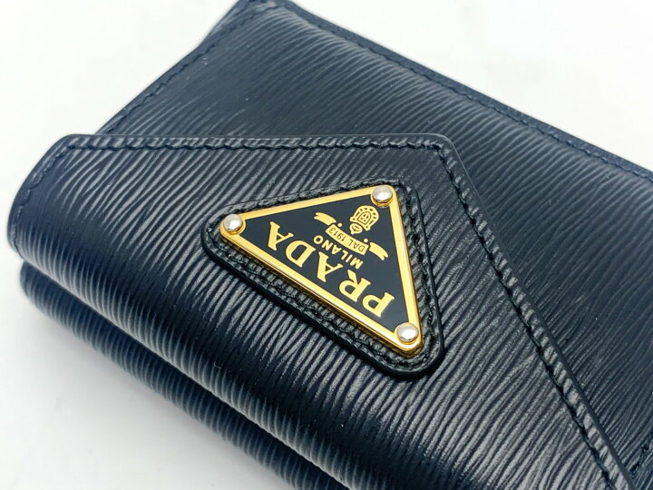 楽天市場】PRADA プラダ ヴィッテロ ムーブ レザー トライアングルロゴ