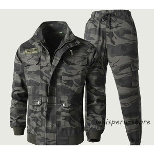 作業服 上下セット 長袖 作業着 ブルゾン パンツ ジャケット メンズ レディース 春 秋 現場 工場 機能性 大きいサイズ アウトレット おしゃれ