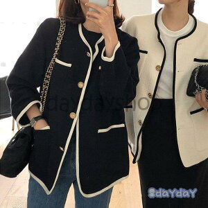 ノーカラージャケット レディース 秋新作 ジャケットショート丈 カーディガン ブレザー 40代 アウター 風 ゆったり オシャレ 入学式 大人 通勤 30代