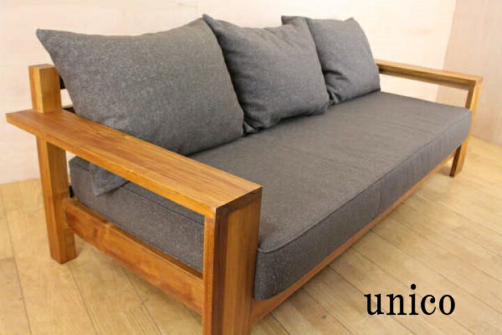 楽天市場】美品 unicoウニコ BREATHブレス チーク材無垢材 トリプル 