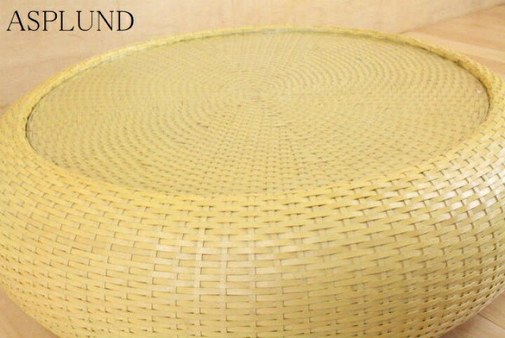 楽天市場】ASPLUNDアスプルンド COCONココン 和モダン 皮革編み ロー 