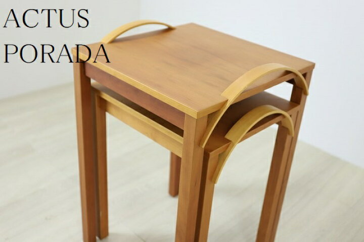 楽天市場】展示品 ACTUS取扱 14万 PORADA「DUETTO」チェリー材 サイド 