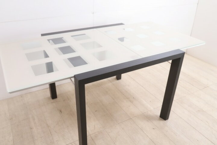 楽天市場】美品 ligne roset 39万「EXTENSIA」伸長式ダイニング  