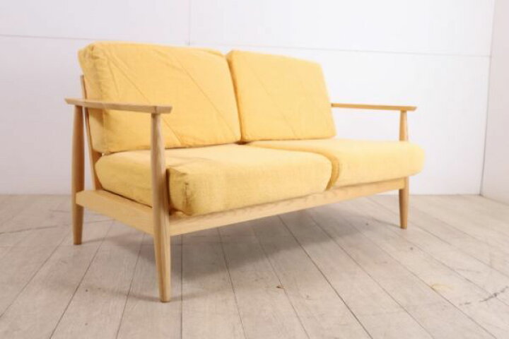 楽天市場】北欧Style SIEVE 11万「lull sofa」カバーリング タモ無垢材  