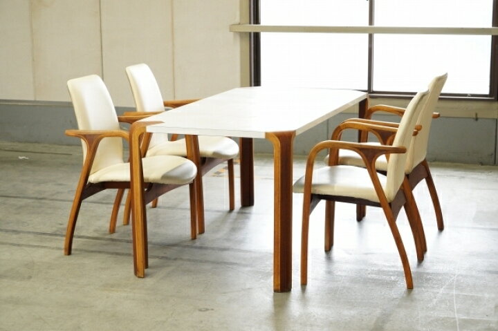 楽天市場】天童木工「アントラー」ダイニング5点セット 37万 坂倉準三  