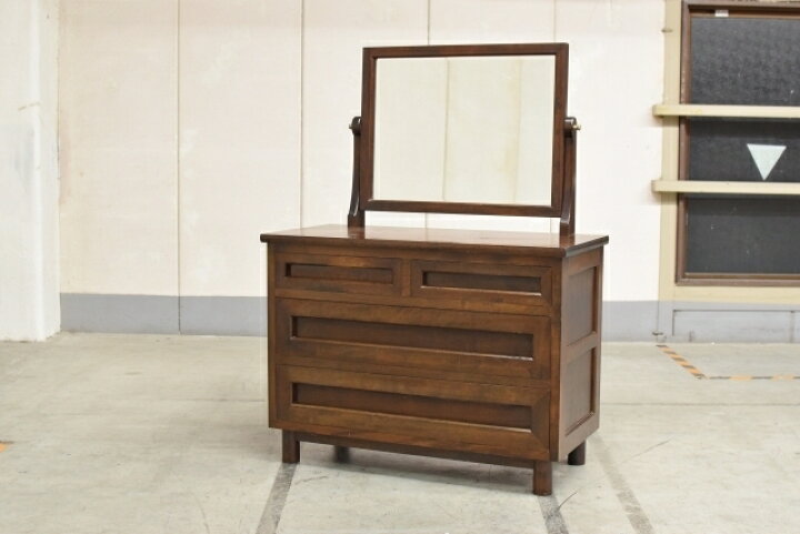 松本民芸家具 T型ドレッサー/鏡台/タンス - 家具