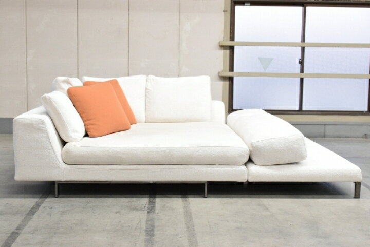 価格 ミノッティ ソファ 中古 展示超美品 Minotti ミノッティ LARS ラース セミラウンドソファ ファブリック SELUNO