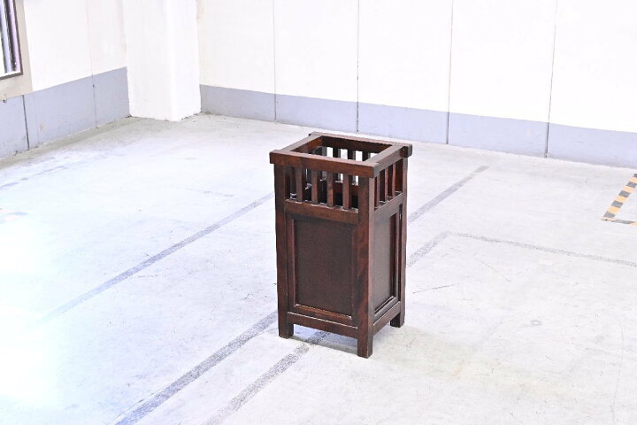 楽天市場】松本民芸家具 ミズメザクラ無垢材 傘立て アンティーク 