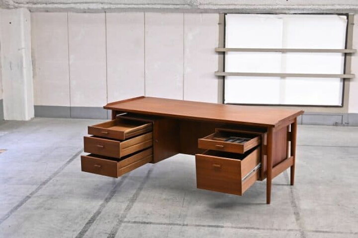 楽天市場】希少 SIBAST FURNITURE「no.207」両袖デスク Arne Vodder 