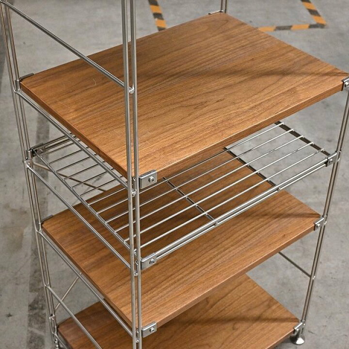 楽天市場】無印良品 ステンレス ユニットシェルフ ウォールナット材  
