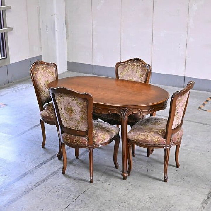 楽天市場】カリモク ドマーニ「LOUIS XV/ルイ15」ダイニング5点  
