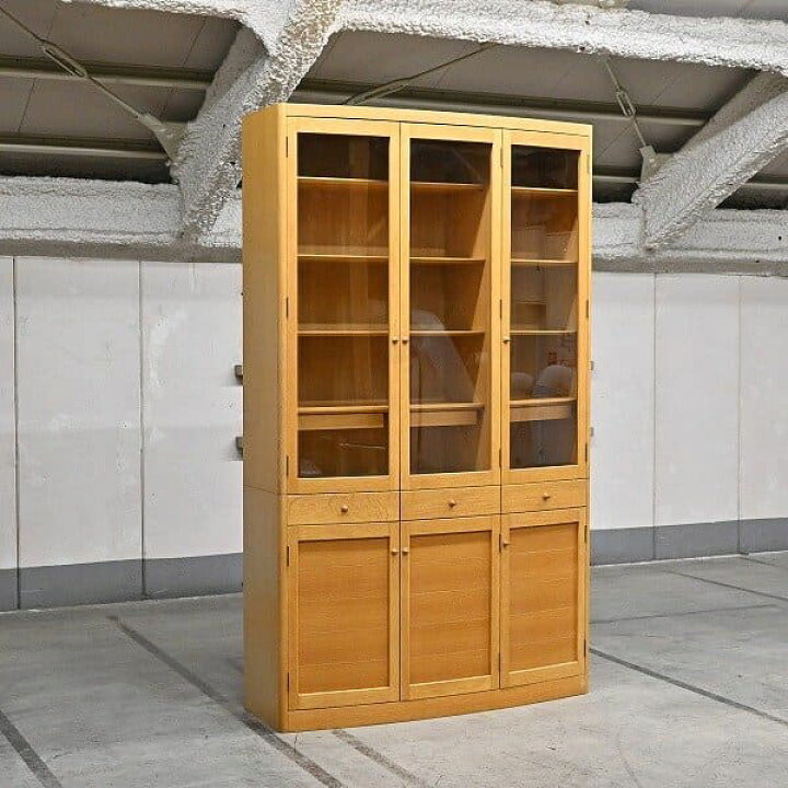 楽天市場】旭川家具 匠工芸 食器棚 オーク材 グッドデザイン 収納家具 