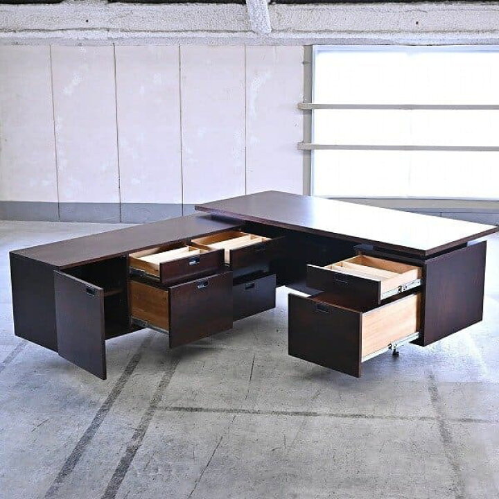 楽天市場】超美品 希少 ハーマンミラー「EOG」L字デスク ブラジリアン 