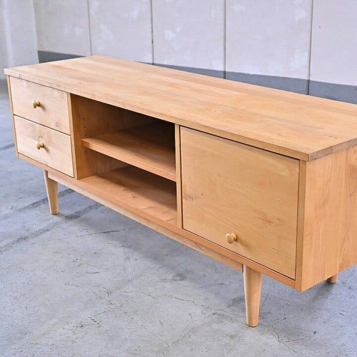 楽天市場】モモナチュラル アルダー材「COMO」テレビ台 無垢材 AV  
