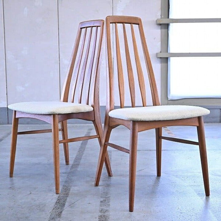 楽天市場】北欧デンマーク家具 「エヴァ」ダイニングチェア 2脚セット 