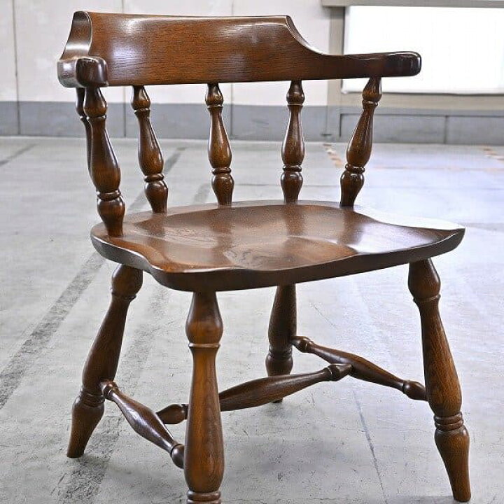 楽天市場】柏木工 オーク材 キャプテンチェアb 無垢材 ウィンザー  