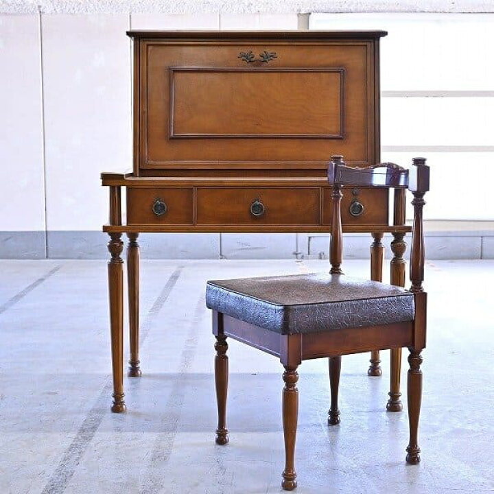 楽天市場】希少 徳田家具「E-61/ロマネスク」ライティングビューロー  