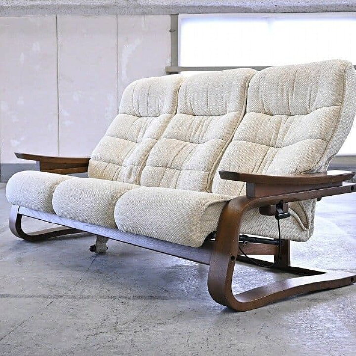 楽天市場】冨士ファニチア 3人掛け リクライニングソファ トリプル 3P  