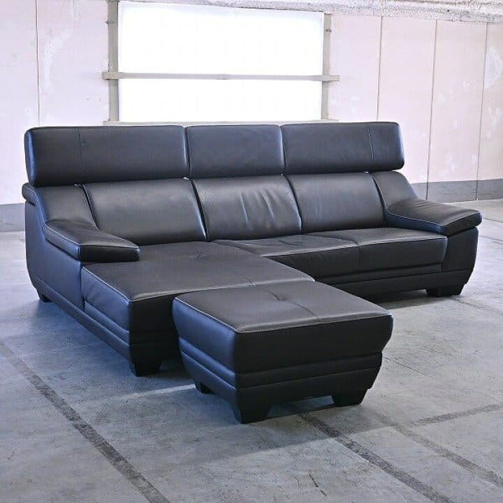 楽天市場】カリモク 110万「ZU53」カウチソファ オットマンセット 3人  