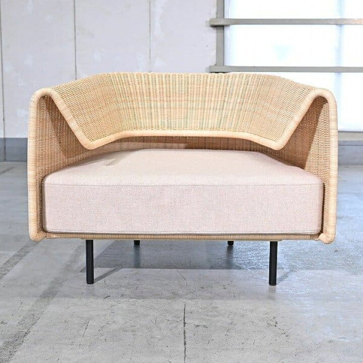 楽天市場】未使用保管品 山川ラタン 25万「WRAP」1人掛けソファ 