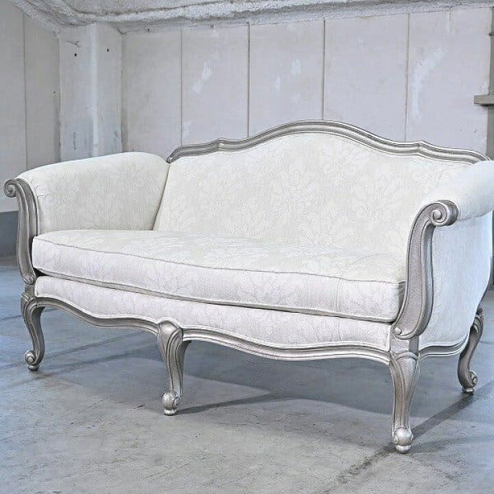 楽天市場】アメリカ ETHAN ALLEN 2人掛けソファ 2P ラブ 猫脚 