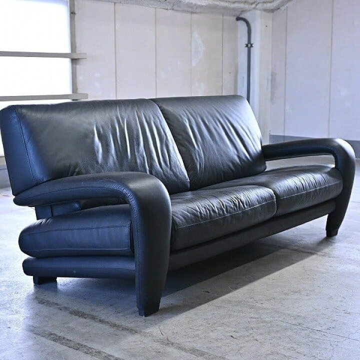 楽天市場】イタリア製 enzo dambrosio 3人掛けソファ アーム 本革  