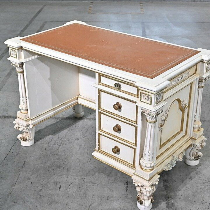 楽天市場】最高級 180万 イタリア製 Silik/シリック 片袖デスク 机  