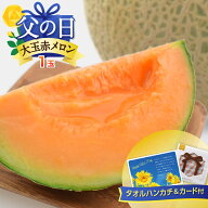 父の日 ギフト メロン 熊本 【 楽天ランキング1位 】 大玉 赤肉 1玉(1.5～1.8kg) 九州 八代 マリアージュ…