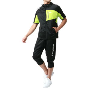 ランキング1位獲得 SOLEILDOR ソレイルドール ジャージ 上下 メンズ 夏用 半袖 春夏 セットアップ ゆったり かっこいい 大きいサイズ ブランド おしゃれ トレーニングウェア ランニングウェア