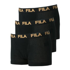 FILA フィラ ボクサーブリーフ メンズ おしゃれ 前あき セット ボクサーパンツ 前開き 大きい 3枚 下着 大きいサイズ 3枚セット パンツ インナー アンダーウェア ブランド シンプル おしゃれ 30代 40代 50代 春 夏 秋 冬黒 M L LL XL 2L マルカワ