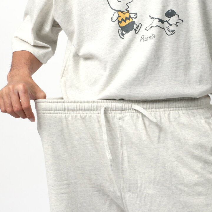 楽天市場 ルームウェア メンズ 上下 パンツ 大きい Peanuts ピーナッツ 上下セット スヌーピー プリント 半袖 セットアップ マルカワ Snoopy ハーフパンツ ショートパンツ 寝巻き 部屋着 おしゃれ オシャレ 大人 白 黒 M L Ll Xl 春 夏 秋 代 30代
