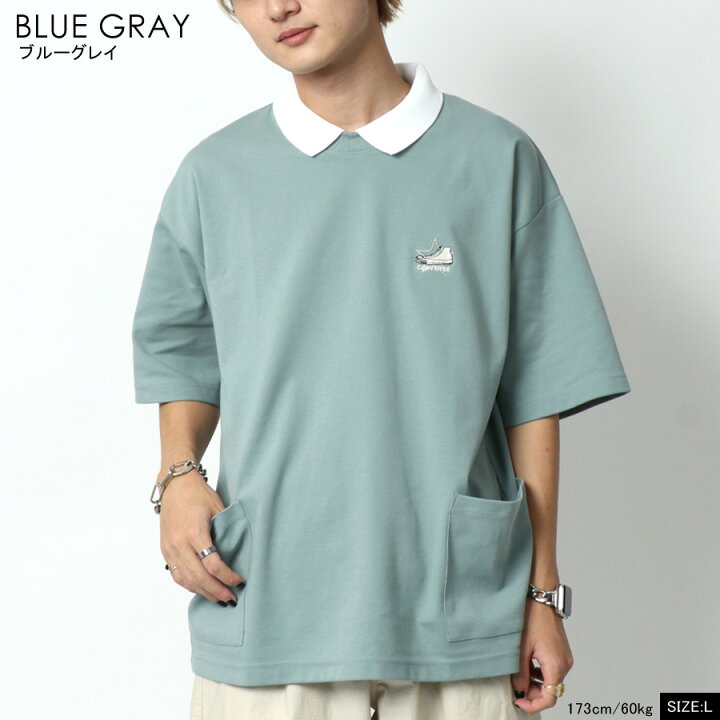 楽天市場 Tシャツ メンズ 半袖 Converse コンバース ワンポイント ロゴ 刺繍 襟付き ポロシャツ マルカワ ティーシャツ アメカジ カジュアル おしゃれ オシャレ 大人 韓国 ファッション メンズファッション 白 黒 M L Ll Xl 春 夏 秋 マルカワ