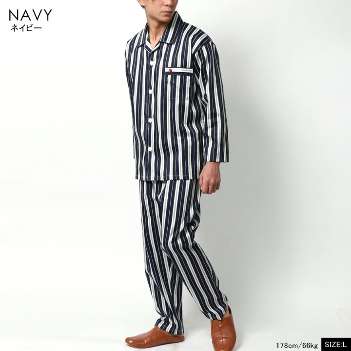 楽天市場 パジャマ メンズ 長袖 綿100 Polo British Country Spirit ポロ ブリティッシュカントリースピリット ストライプ 上下セット セットアップ ルームウェア 部屋着 日本製 Made In Japan おしゃれ オシャレ 大人 ペアルック 春 夏 秋 冬 M L Ll Xl マルカワ